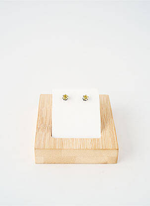 Cercei galben TATA GISELE femme