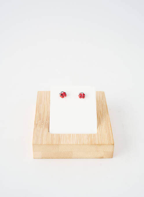 Cercei imprimat roșu TATA GISELE femme