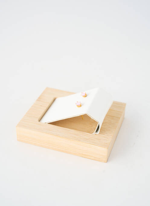 Cercei materiale metalice roz TATA GISELE femme