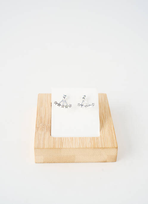 Cercei ornament oxid de zirconiu argintiu TATA GISELE femme