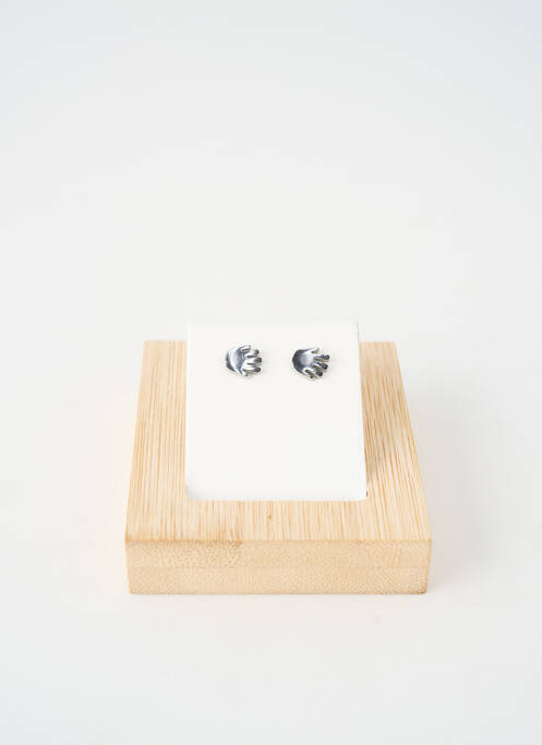 Cercei materiale metalice argintiu TATA GISELE femme