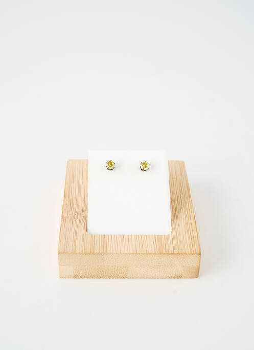 Cercei galben TATA GISELE femme