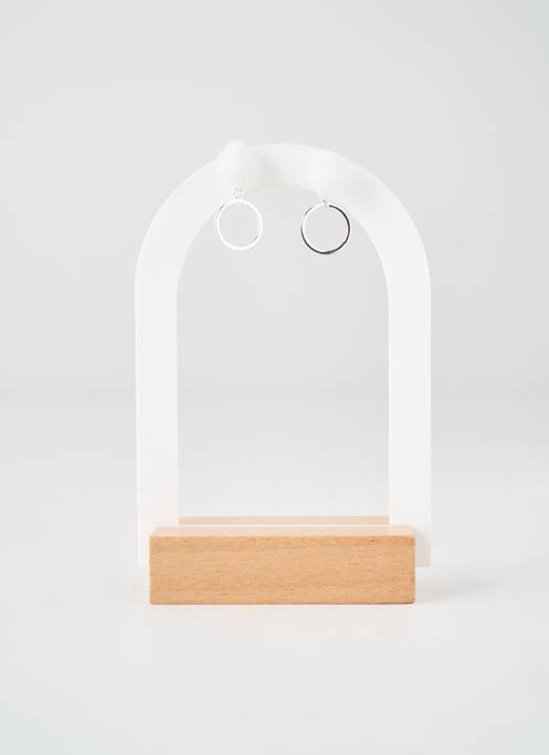 Cercei alb TATA GISELE femme