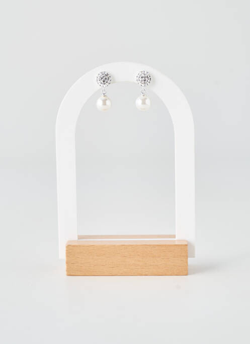 Cercei ornament oxid de zirconiu alb TATA GISELE femme