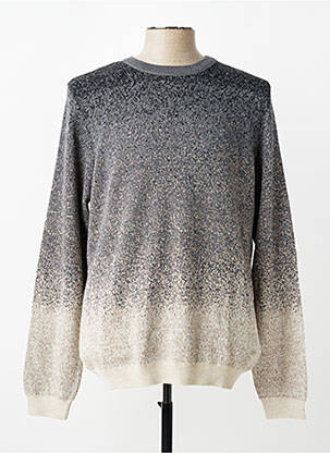 Pulover guler rotund mâneci lungi gri HECHTER STUDIO homme