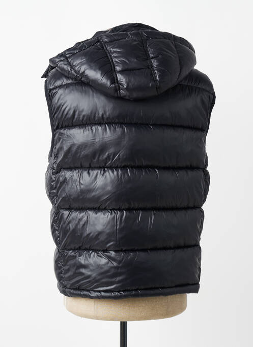 Geacă matlasată glugă cu glugă negru KARL LAGERFELD homme