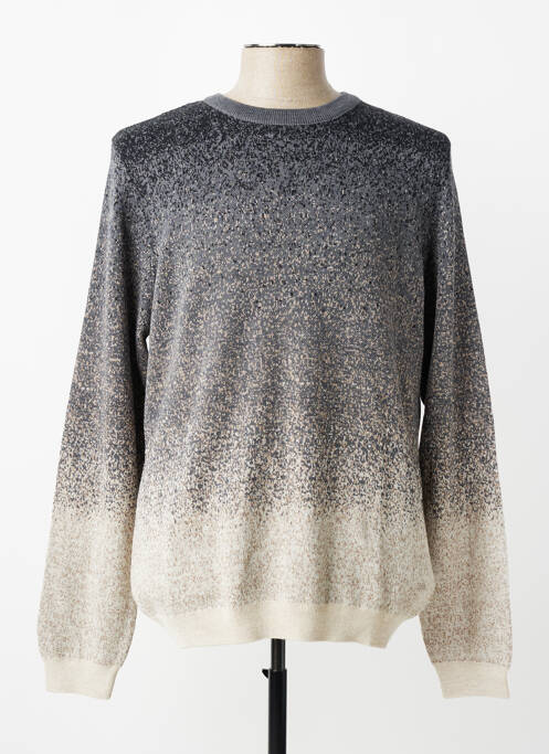 Pulover guler rotund mâneci lungi gri HECHTER STUDIO homme