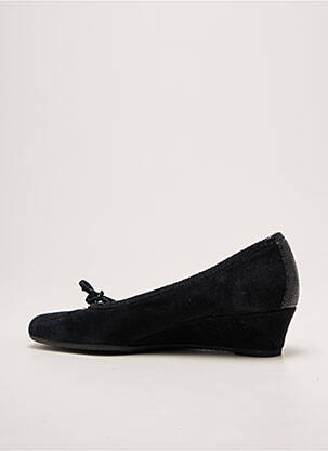 Balerine tip de talpă amortizantă toc plat până la 3 cm negru REQINS femeie