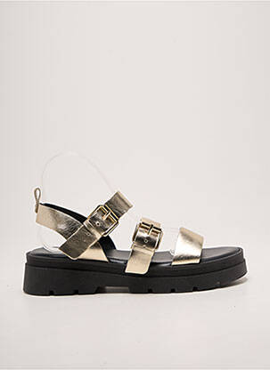 Sandale/pantofi decupați chiquet toc de 4 la 6 cm auriu REQINS femme
