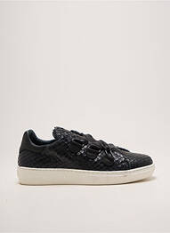 Adidași vârf rotund toc plat până la 3 cm negru REQINS femeie