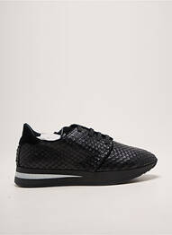 Adidași vârf rotund toc plat până la 3 cm negru REQINS femme