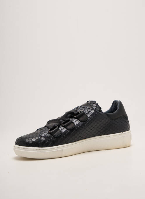 Adidași vârf rotund toc plat până la 3 cm negru REQINS femme