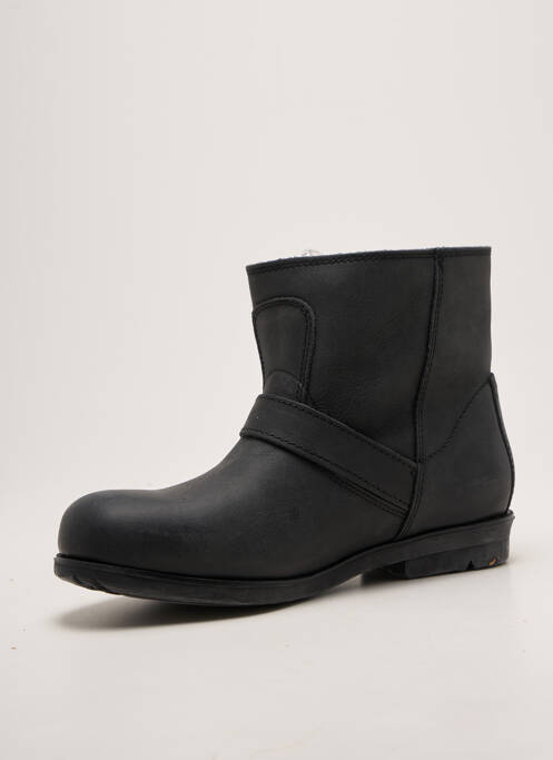 Botine/ghete toc mic toc plat până la 3 cm negru PALLADIUM femme