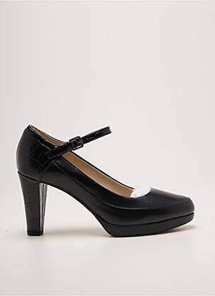 Pantofi cu toc închidere cu buclă(e) toc de 7 la 9 cm negru CLARKS femme