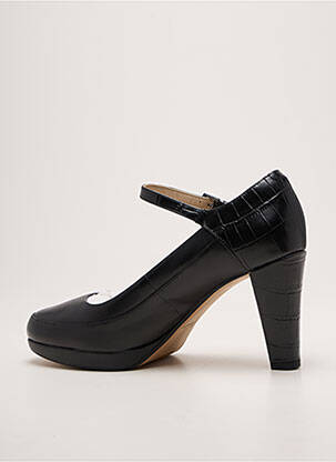 Pantofi cu toc închidere cu buclă(e) toc de 7 la 9 cm negru CLARKS femeie