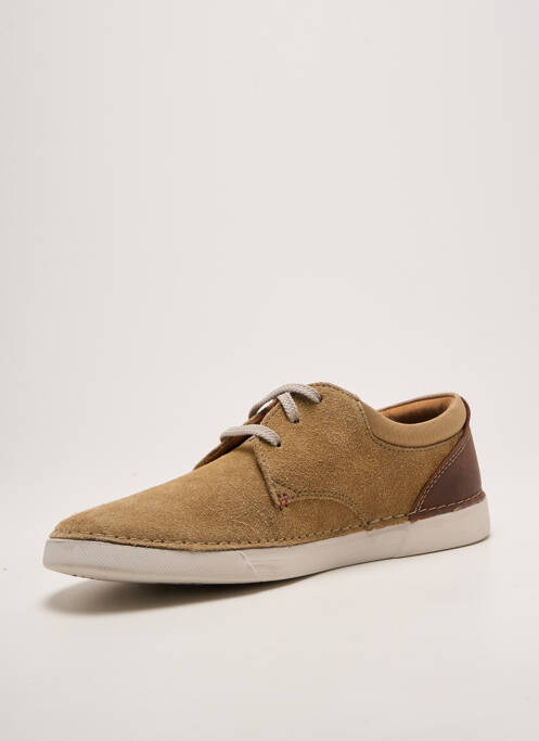 Adidași vârf rotund vârf rotund maro CLARKS homme