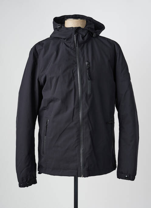 Parka mâneci lungi cu glugă negru DAYTONA homme