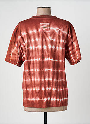 Tricou serigrafie mâneci scurte roșu ROSE GARDEN femeie