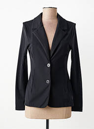 Jachete casual croială cambrată negru HBT femme