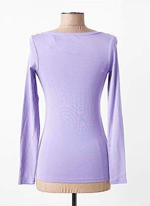 Tricou mâneci lungi mâneci lungi violet ESPRIT femeie