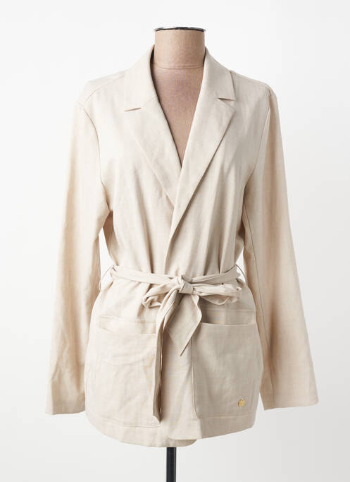 Sacou buzunare bej LOLA ESPELETA femme