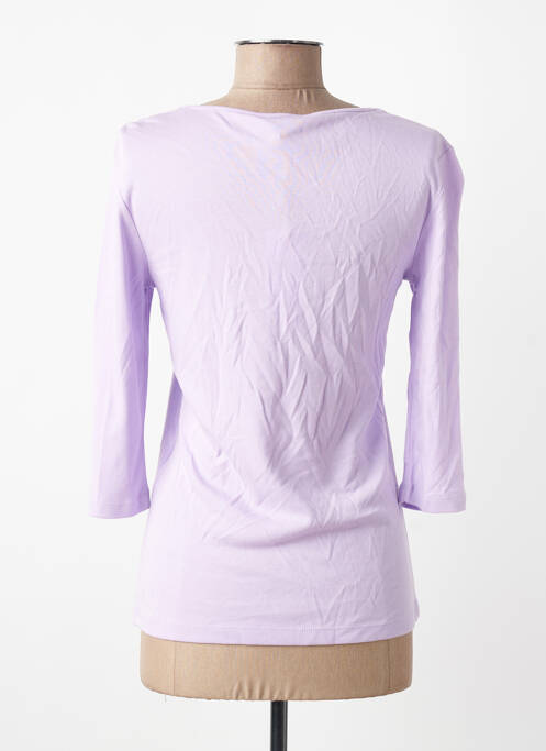 Tricou croială cambrată mâneci 3/4 violet STREET ONE femme