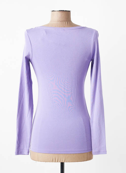 Tricou mâneci lungi mâneci lungi violet ESPRIT femme