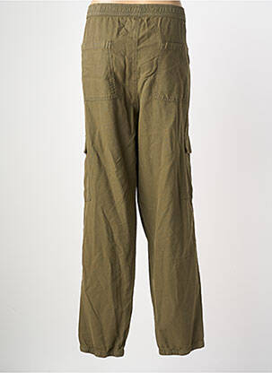 Pantalon cargo croială dreaptă verde ESPRIT femeie