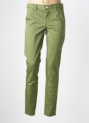 Pantalon slim buzunare verde LOLA ESPELETA femeie
