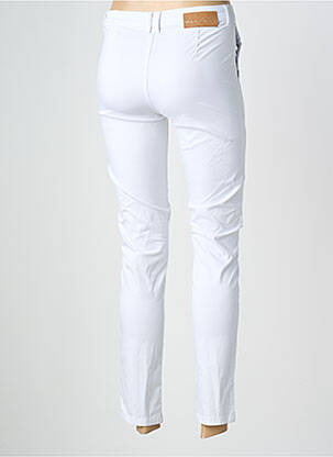 Pantalon slim buzunare alb LOLA ESPELETA femeie