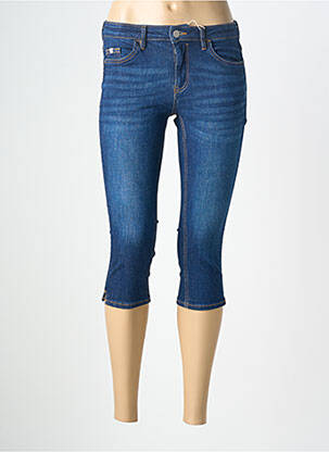 Corsar țesătură denim albastru EDC femeie
