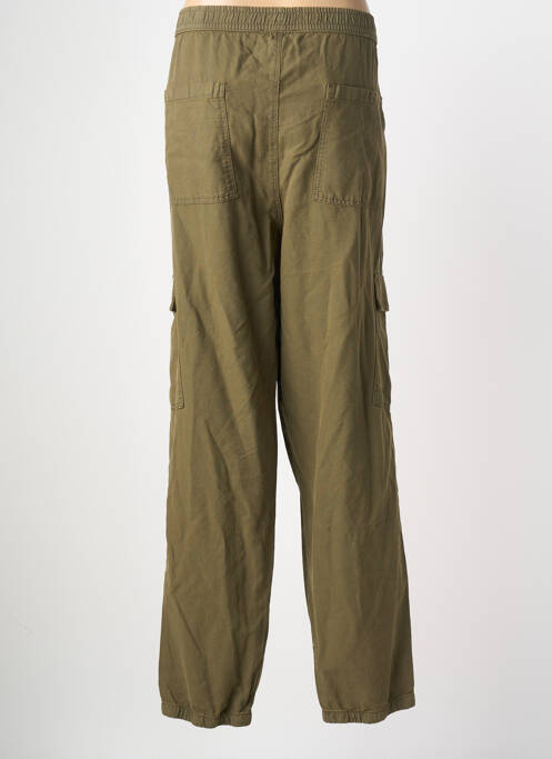 Pantalon cargo croială dreaptă verde ESPRIT femme