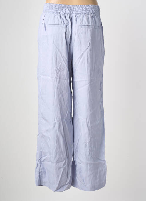 Pantalon drept talie elastică albastru ESPRIT femme