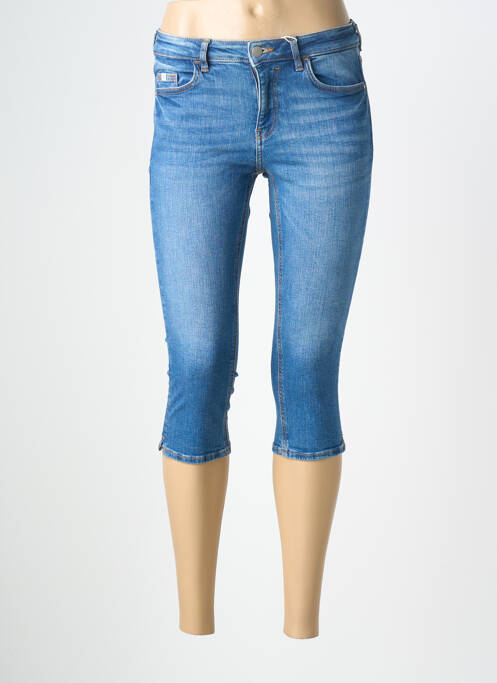 Corsar țesătură denim albastru EDC femme