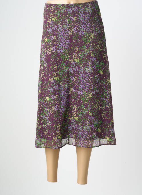 Fustă lungă imprimeu fantezie violet ESPRIT femme