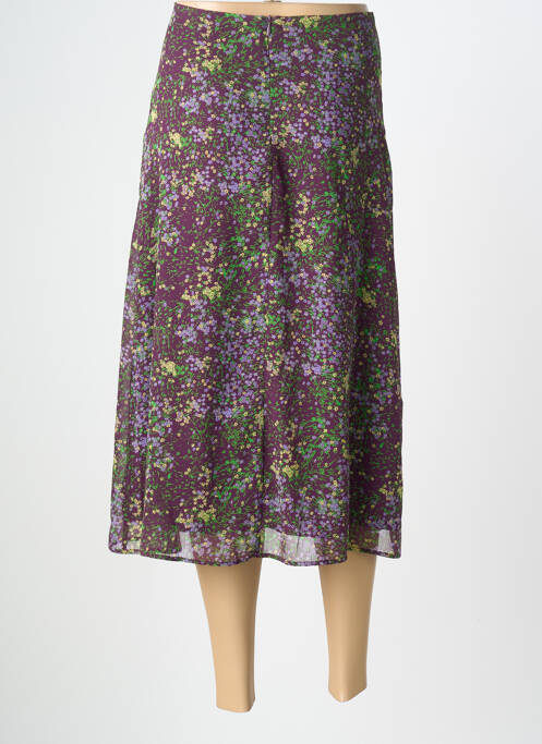 Fustă lungă imprimeu fantezie violet ESPRIT femme