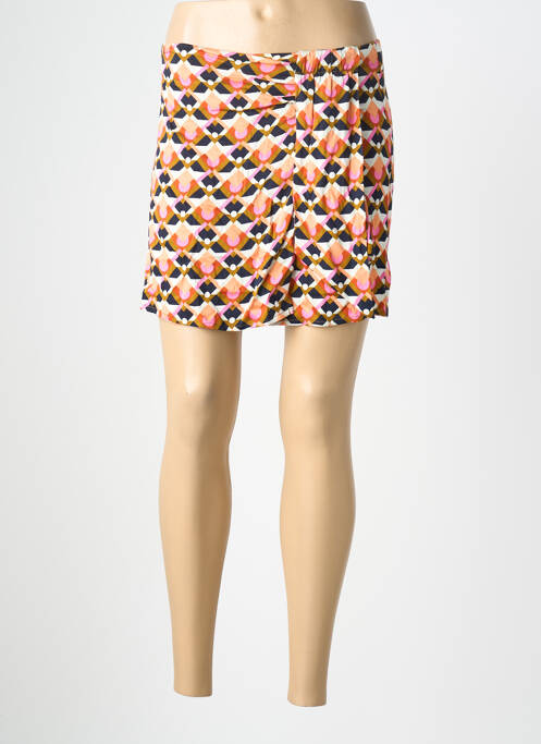 Fustă pantaloni scurți țesătură poplin negru LOLA ESPELETA femme