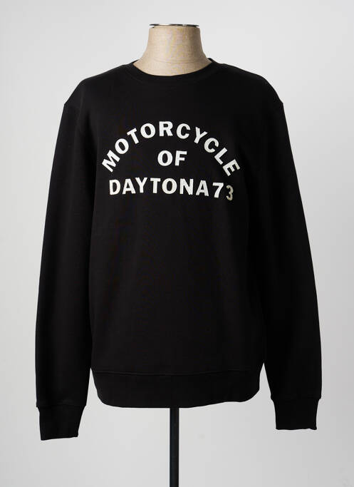 Hanorac mâneci lungi mâneci lungi negru DAYTONA homme