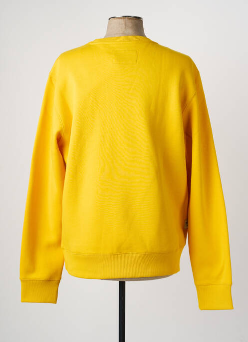 Hanorac broderie mâneci lungi galben DAYTONA homme