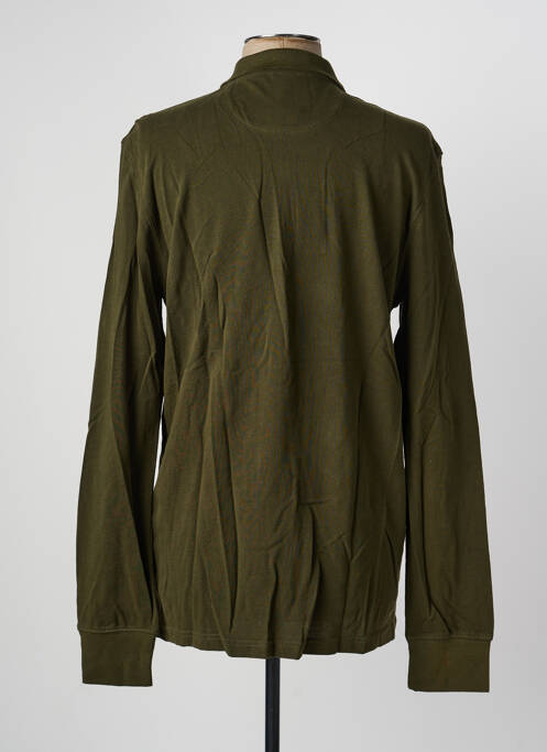Polo mâneci lungi mâneci lungi verde DAYTONA homme