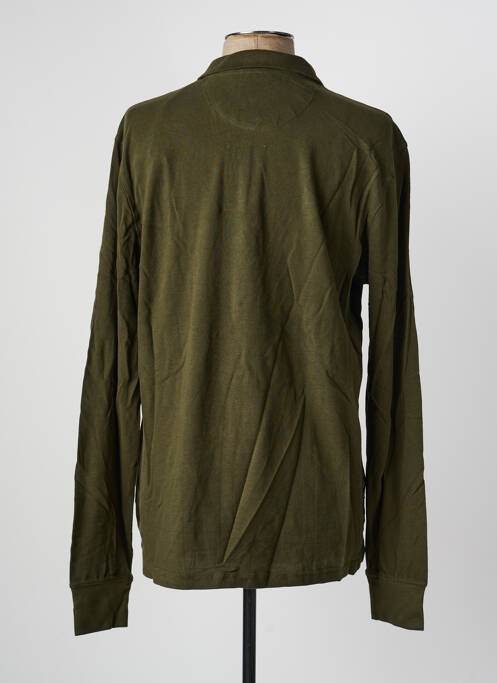 Polo mâneci lungi mâneci lungi verde DAYTONA homme