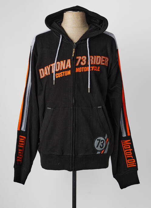 Jachete casual croială dreaptă negru DAYTONA homme