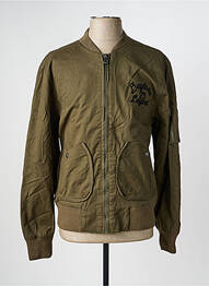 Jachete casual finisaj interior dublat verde DAYTONA bărbat