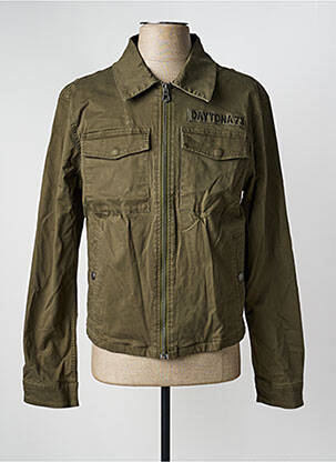 Jachete casual guler de bluză verde DAYTONA bărbat