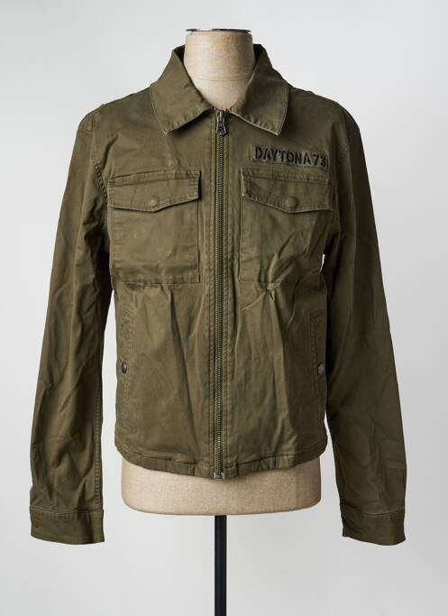 Jachete casual guler de bluză verde DAYTONA homme