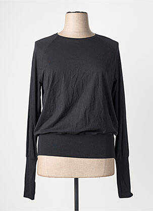 Tricou mâneci lungi mâneci lungi negru ESPRIT femme