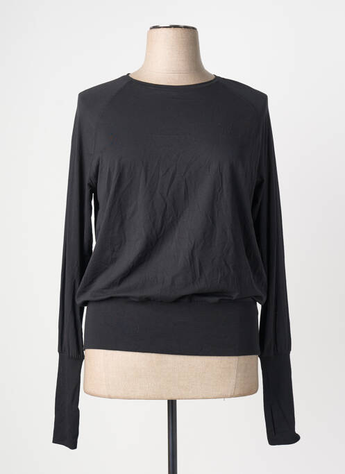 Tricou mâneci lungi mâneci lungi negru ESPRIT femme