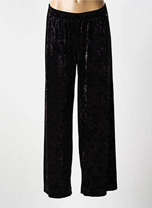 Pantalon larg mărime normală mărime normală negru MAT. femme