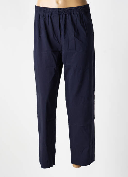 Pantalon 7/8 talie elastică mărime normală albastru OLIVER JUNG femme