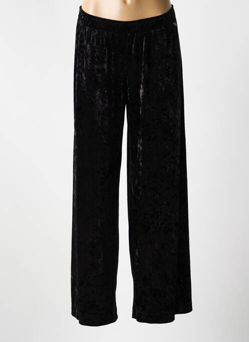 Pantalon larg mărime normală mărime normală negru MAT. femme